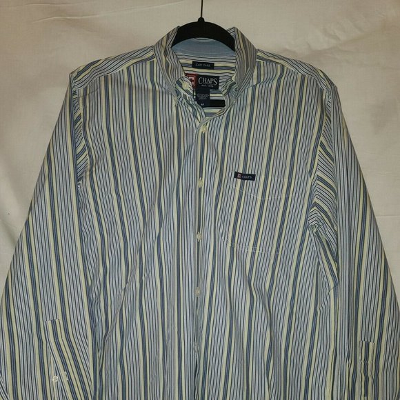 Chaps Other - CHAPS EASY CARE BUTTON DOWN SHIRT MENS MEDIUM
